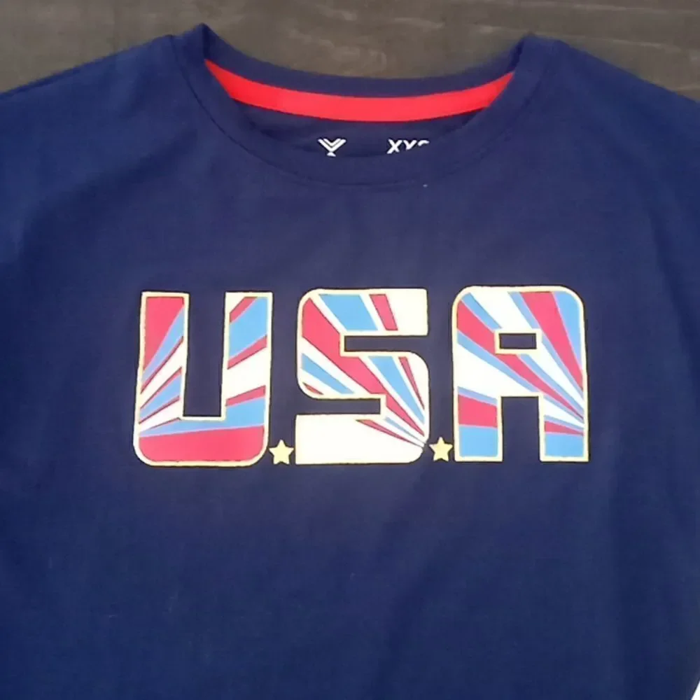 Girls 45 extra extra small 45 crop t-shirt